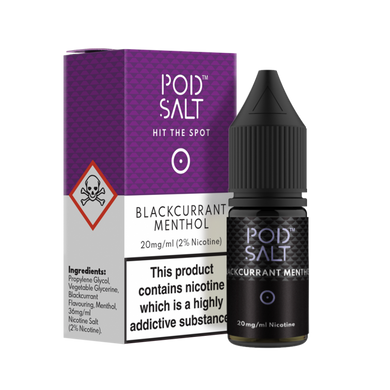 Pod Salt Blackcurrant Menthol 10ml