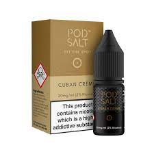 Pod Salt Cuban Creme 10ml