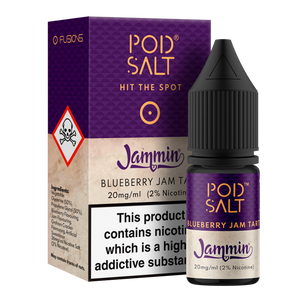 Pod Salt Jammin Blueberry Jam Tart 10ml