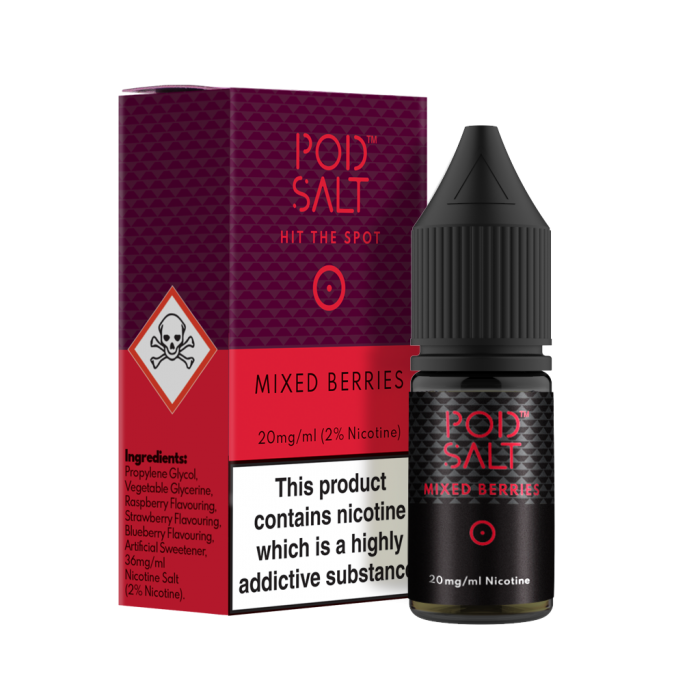 Pod Salt Mixed Berries 10ml