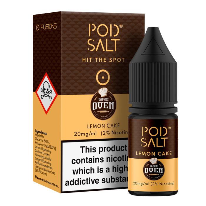 Pod Salt Lemon Cake 10ml